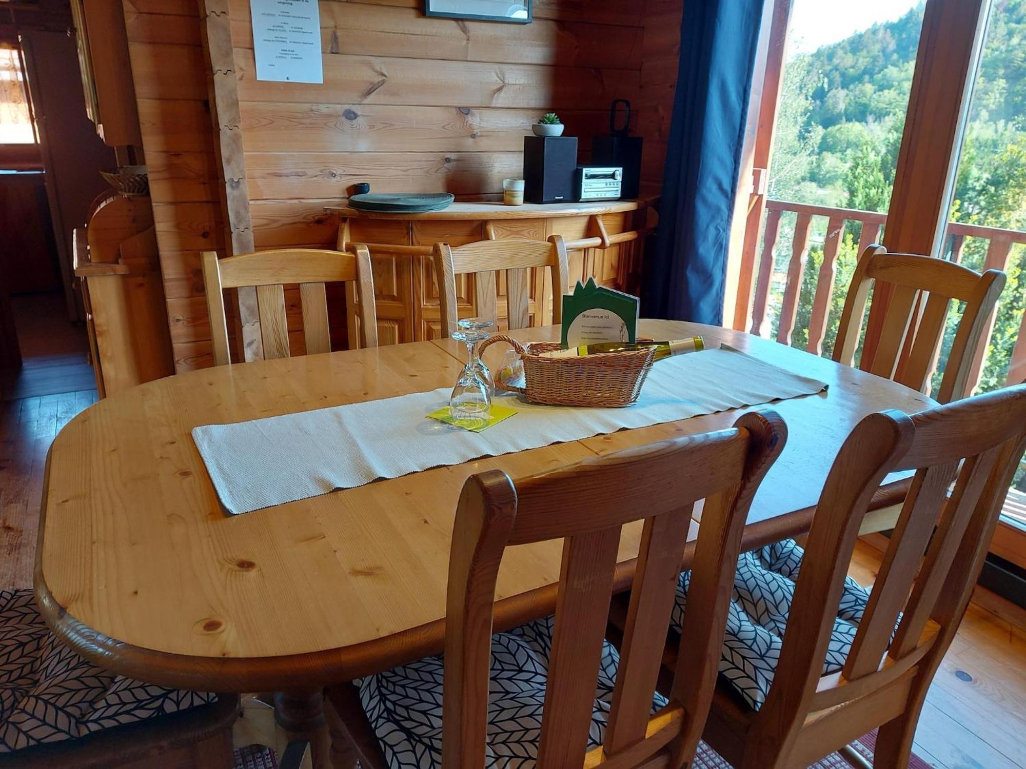 Nice Chalet With Sauna In Vosges Saint-Maurice-sur-Moselle Eksteriør bilde